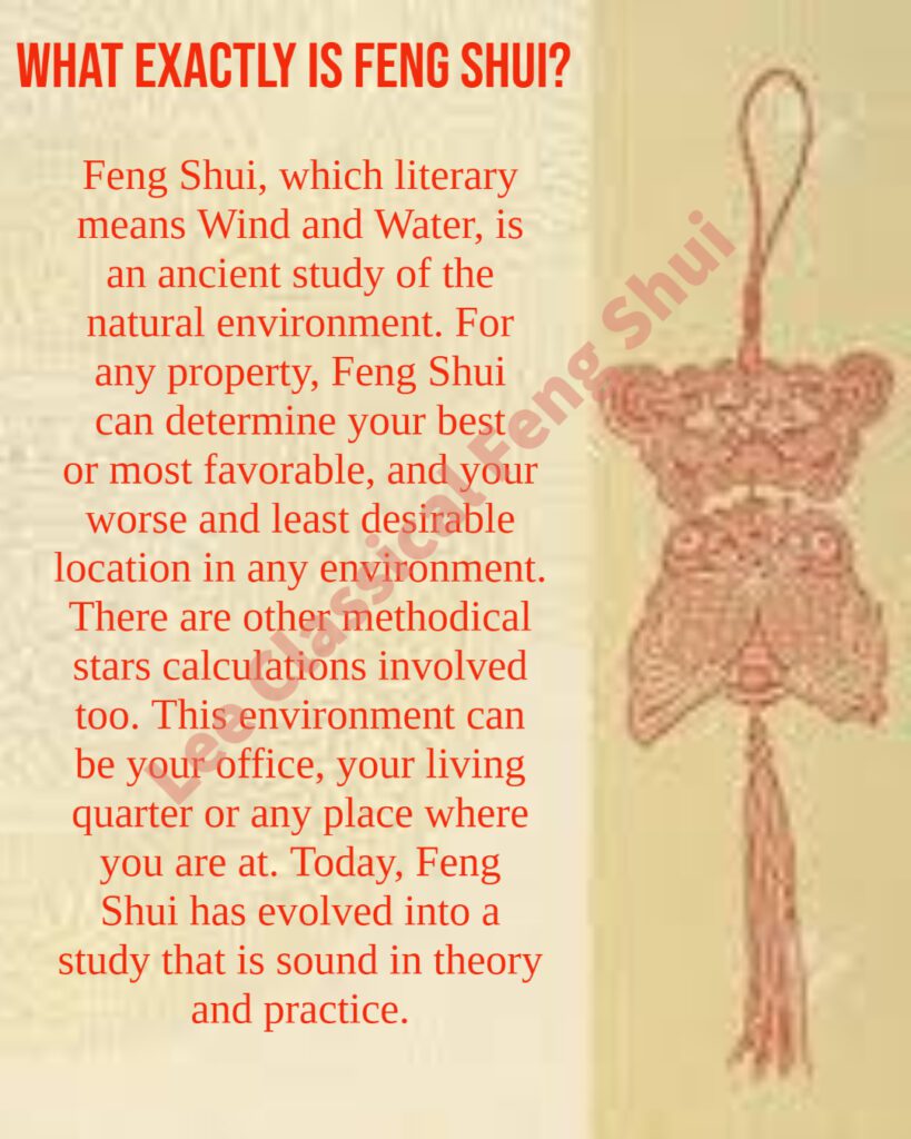 WHAT EXACTLY IS FENG SHUI? - Lee Classical Feng Shui Online