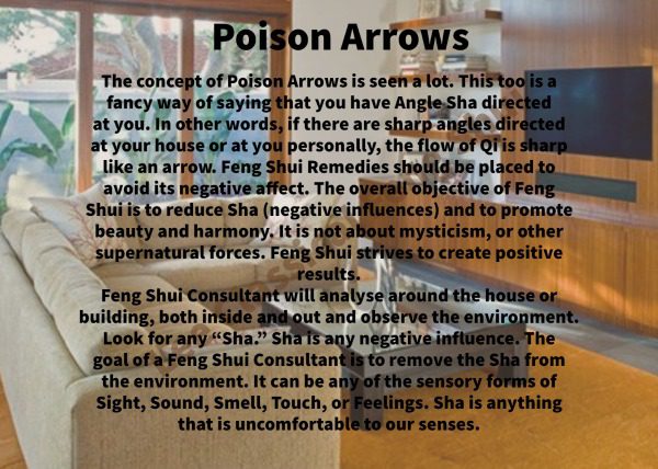 Poison Arrows Negative Influenceenergy Lee Classical Feng Shui Online