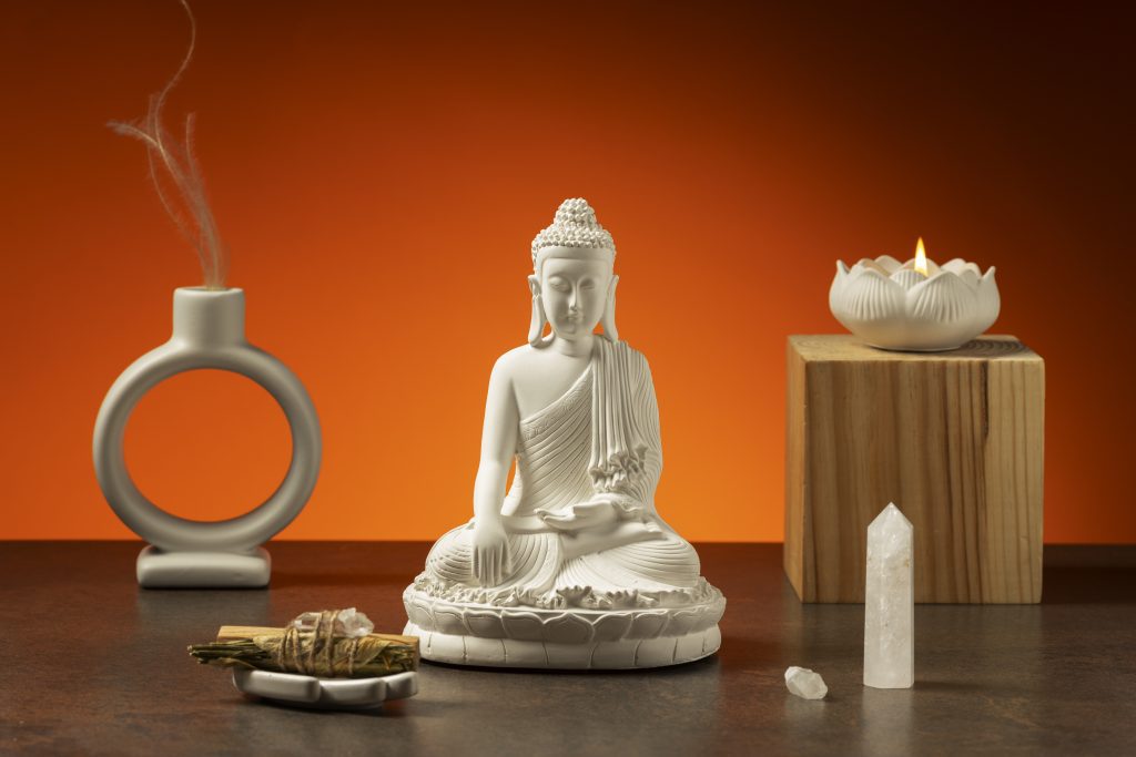 view buddha statuette peace relaxation | feng shui store near me